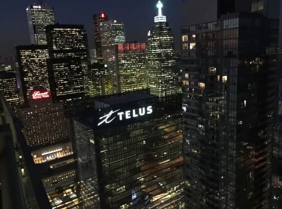 Downtown Toronto: City Skyline View!